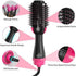 One Step Hair Dryer 4-in-1 Ionic Blow Dryer Brush & Styler for Straightening, Curling, and Detangling, Professional Ceramic Material