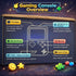 Video Game for Kids , Handheld 400 in 1 Games for Kids - Game Box with TV Output & with Gaming Console - Rechargeable Video Game for Kids (400 in 1)