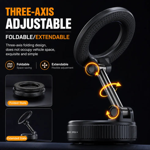MagPro 360° Hold - N52 Suction Holder