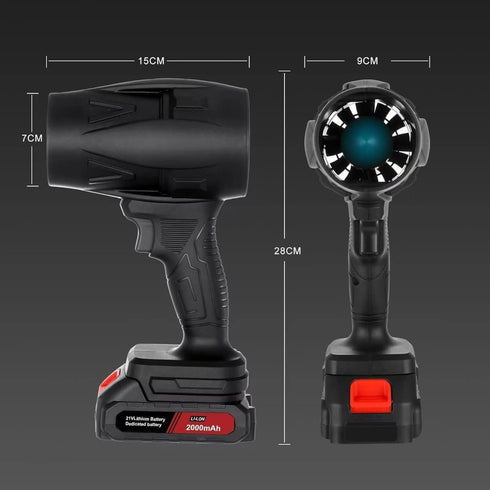 AirForce Turbo Leaf Blower | Cordless Air Blower | Car Dryer 35000 RPM